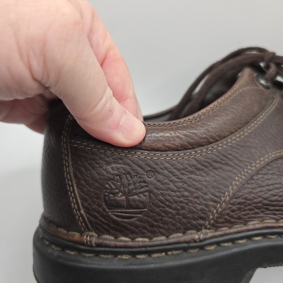 Timberland MADISON SUMMIT Oxford Brown Leather Lace-Up Shoes. Mens 11M main image 6